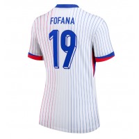 Fotbalové Dres Francie Youssouf Fofana #19 Dámské Venkovní ME 2024 Krátký Rukáv